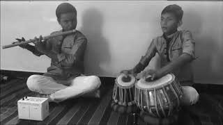 FLUTE Vs TABLA JUGALBANDI [upl. by Darbie]