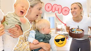 Ok but this turned out SO GOOD Mally’s 1st Birthday Vlog [upl. by Rexer]