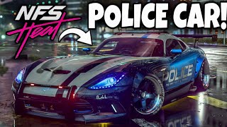 Need For Speed Heat  SRT VIPER GTS POLICE CAR MOD PROJECT UNITΞ 30 [upl. by Inaffit248]