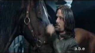 LOTR Extended Edition  An elf magic for brego by aragorn [upl. by Tereve]