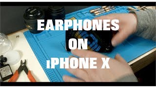 How to use Earphones on an iPhone X [upl. by Laddie649]