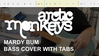 Arctic Monkeys  Mardy Bum Bass Cover with Tabs [upl. by Anim]