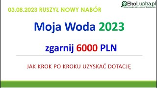 Moja Woda 2023 zgarnij 6000 PLN [upl. by Ennoval]