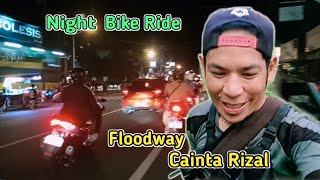 Cainta Rizal Floodway  Tamang Bike Ride Muna Moratal Elmer [upl. by Cestar709]