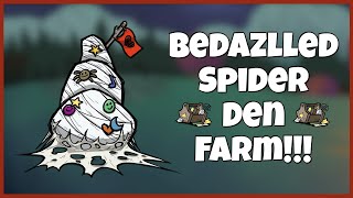 A Catapult Spider Farm Using Webbers Bedazzled Spider Dens  Dont Starve Together Guide [upl. by Rufina]