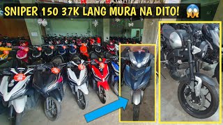 Sniper 150 ₱ 1293 Lang Monthly Bagsakan ng mga Solid na Secondhand na Motor [upl. by Eirotal]