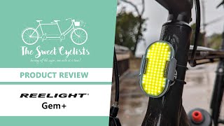 Reelight GEM Bike Headlight  Taillight COB LED Review  feat Magnetic  USBC  Brake Sensor [upl. by Idnerb]