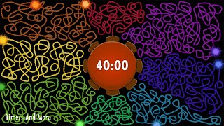 40 Minute Timer Bomb  💣 Colored Wicks 💥 [upl. by Rennane]