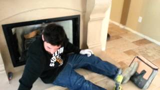 How to Install Fireplace Wrought Iron Doors by Mantel Depot [upl. by Brebner]