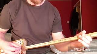 How To Play Diddley Bo by Seasick Steve on the Diddley Bow [upl. by Krysta649]