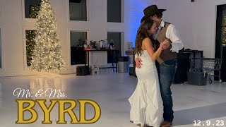 DJ Gig Log  The Byrd Wedding djgiglog weddingdj [upl. by Animahs]