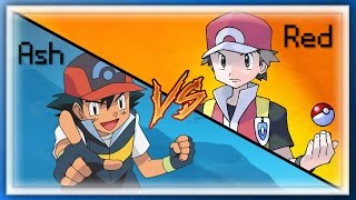 Pokemon Ash VS Red [upl. by Tulley]