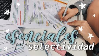 esenciales para selectividad [upl. by Adnolor]