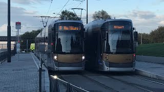 STIB Tram 10 Trajet entre Zavelput et Peter Benoit dans un T4000 4015 [upl. by Ydal]