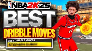 BEST DRIBBLE MOVES  ANIMATIONS That Every GUARD NEEDS To Make NBA2K25 WAY EASIER [upl. by Anwahsed]