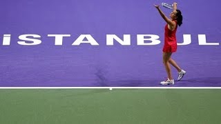 Agnieszka Radwanska vs Vera Zvonareva YEC Istanbul 2011 Highlights [upl. by Marek]