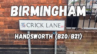 HOOD VLOGThe Infamous CRICK LANEHandsworth Birmingham UK  B2021 [upl. by Katushka811]