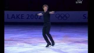 Alexei Yagudin Olympics 2002 Exhibition Overcome [upl. by Ardien]