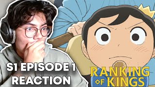 AND SO WE BEGIN  Ranking Of Kings REACTION Episode 1 [upl. by Asilej]