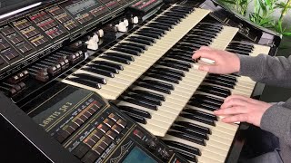 Cumana Samba amp Organ Drawbars  Florian Hutter  Wersi Atlantis [upl. by Rohn]