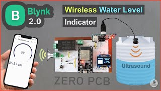 IoT Based Water Level Monitoring system using ESP32 Blynk amp Ultrasonic Sensor [upl. by Ramburt68]