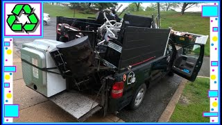 Bulk Trash Pickup SCRAP METAL HACK Steel Weight Recycling Multiple Loads ♻️ Baltimore MD 🤑 [upl. by Claudianus]