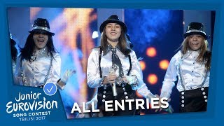 ALL JUNIOR EUROVISION SONGS FROM ROMANIA 🇷🇴 🎶 [upl. by Steffi939]