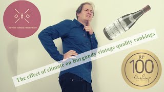 Effect of climate on Burgundy wine ratings  which climatic factors lead to a high or low rating [upl. by Jamel]