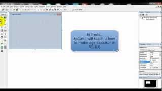 age calculator in visual basic 60 [upl. by Apfelstadt281]