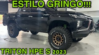 NOVA L200 TRITON SPORT HPE S 2023 JÁ COM ACESSÓRIOS EXCLUSIVOS [upl. by Retsev540]