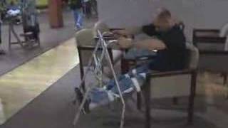 DEMO 9  Paraplegic Using Long Leg Braces with a Walker [upl. by Khichabia208]