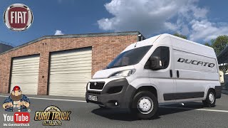 ETS2 v146 Fiat Ducato  Freight Mod [upl. by Durman484]