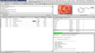 Opening a previously saved formula editing it and saving with a new name [upl. by Ulrica212]
