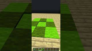 ¡CÓMO HACER una ALFOMBRA de CREEPER en MINECRAFT 😱 Decoración Minecraft tutorial Cortos Shorts [upl. by Demetrius415]