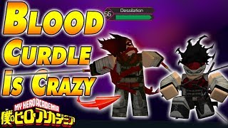 NEW Blood Curdle Quirk Is CRAZY  Heroes Online [upl. by Rimisac]