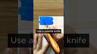 🔪🎨Sgraffito technique ScratchOff in watercolor Here is how to do it correctly [upl. by Taveda]