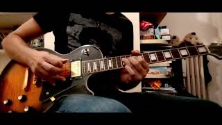 Toto  Hold line  Guitar solo  my interpretation  by Carlo Losavio [upl. by Nepean897]