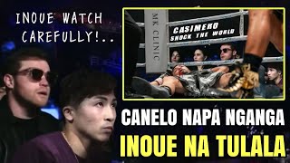 HULING HULI SA CAMERA CANELO ALVAREZ AT NAOYA INOUE PINANUOD MAIGI ANG LABAN NI CASIMERO GRABE TO [upl. by Stubstad870]