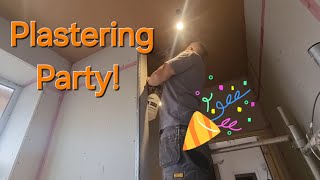 Plastering and Skimming Techniques for Perfect Walls  DIY Central plasteringskimperfect [upl. by Inalaeham288]