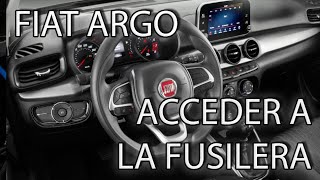 Fiat Argo  Ubicación y acceso a segunda fusilera [upl. by Hayouqes]