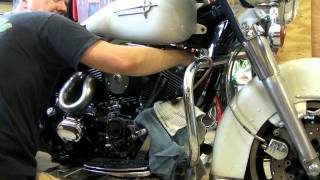 3 Harley cam chain tensioner replacement on a Twin Cam [upl. by Marchese931]