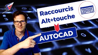 RACCOURCIS ALTTOUCHE AUTOCAD  SYMBOLES AUTOCAD [upl. by Idnyc]