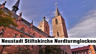 Neustadt Weinstraße Stiftskirche St Ägidius Geläutepräsentation der Nordturmglocken [upl. by Dyoll998]