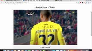 How to Watch Online Football Match Live for FREE [upl. by Hploda919]