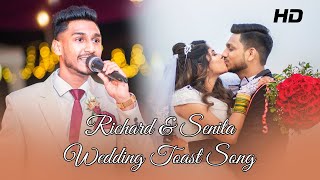 Wedding Toast Song by Ramson Cardoso  Richard amp Senita  28th Nov 2021 [upl. by Leugar353]