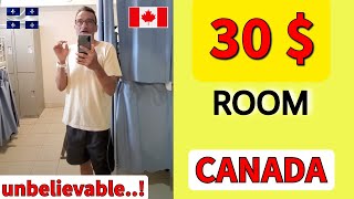 30 Room in Montréal Canada में 30 का सस्ता कमरा आपके बजट में [upl. by Yor]