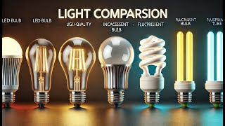 Comparing Different Types of Light A Comprehensive Guide [upl. by Erroll]