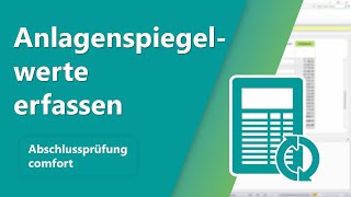 Anlagenspiegelwerte erfassen und im Anlagenspiegel anzeigen [upl. by Netsua]