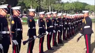 Philippine Marine Corps Silent Drill Company [upl. by Mercedes]