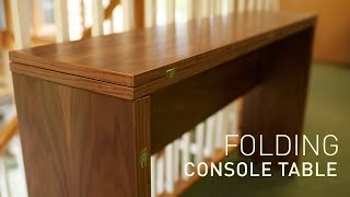 Folding Console Table [upl. by Piotr]